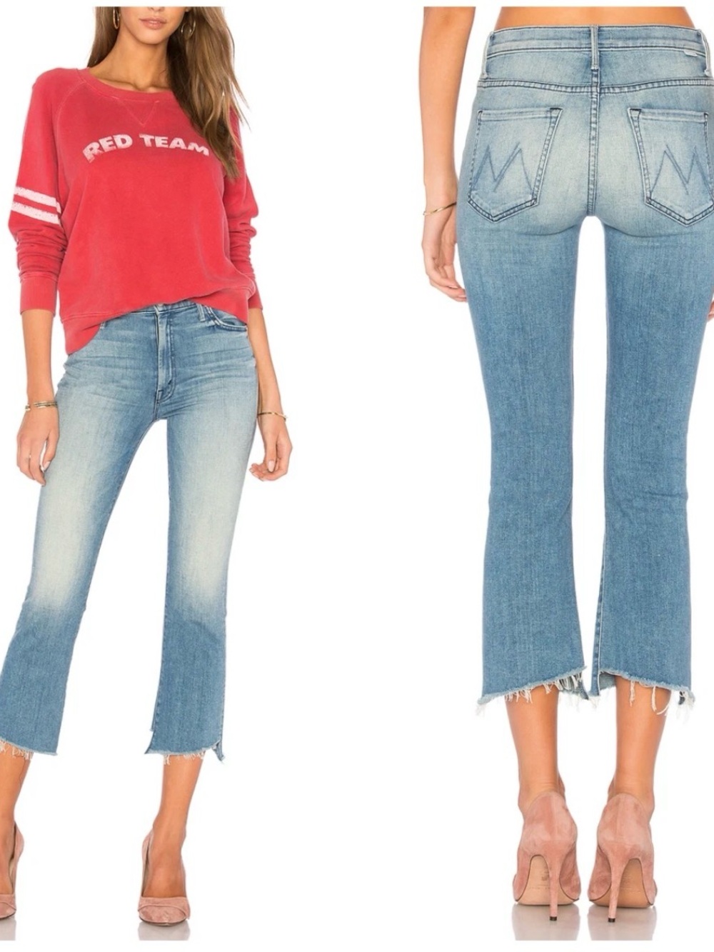 Mother Jeans - Insider Crop Two Step Fray